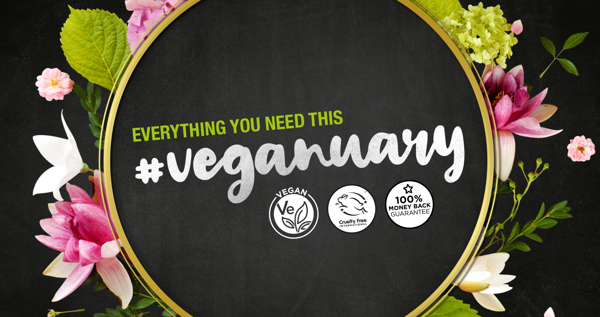 Veganuary top editorial banner | Silverback